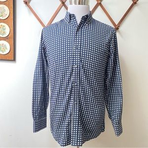 French Connection Argyle Diamond Patterned Shirt